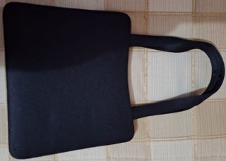 Bolso de fiesta raso negro