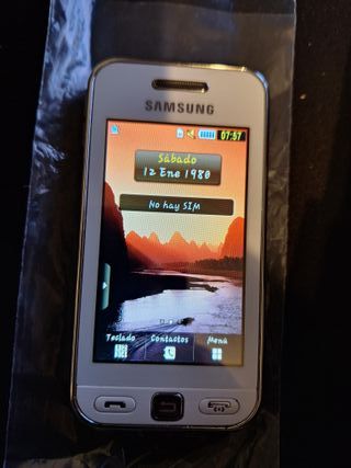 Teléfono móvil Samsung Star S5230 como nuevo