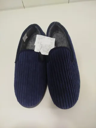 Zapatillas de casa hombre azul Talla 41