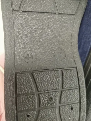 Zapatillas de casa hombre azul Talla 41