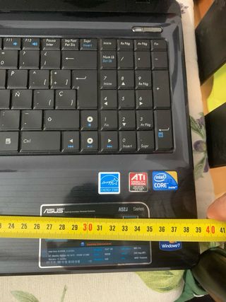 Ordenador portátil negro