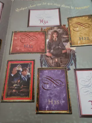 Álbum Harry Potter y la Cámara Secreta