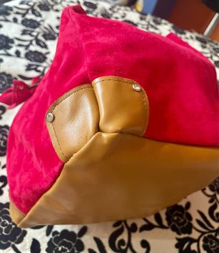 Bolso “Komebukuro” estilo japones en piel genuina.