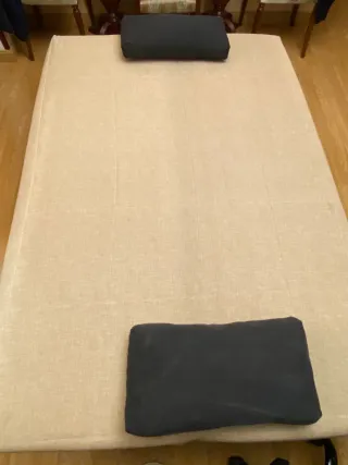 Sofá cama con arcón