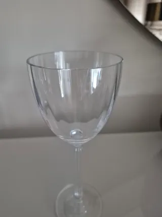 2 Copos de Cristal Transparentes