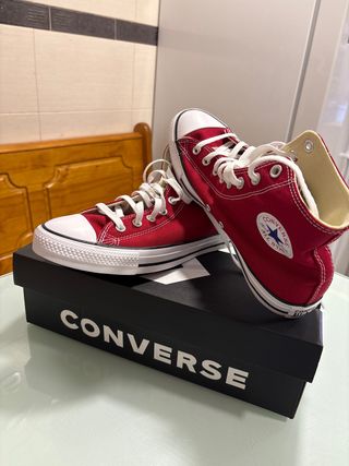 Zapatillas Converse All Star Rojas Unisex
