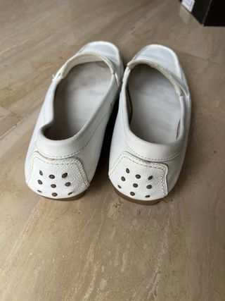 Zapatos mocasines Aerosoles Blancos Mujer