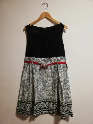 Vestido vintage estampado