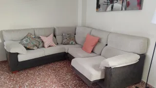 Sofá rinconera beige