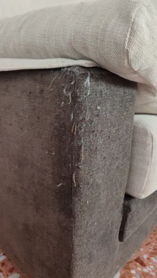 Sofá rinconera beige