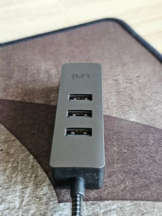 Hub USB 3.0 UNI con Ethernet RJ45