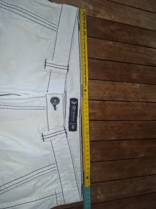 3 Pantalones cortos cargo, negro, blanco y azul