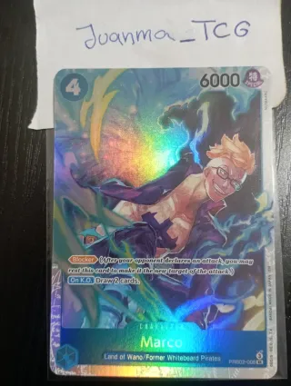 One Piece TCG Marco SR PRB02