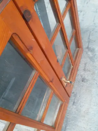 Ventanas madera cedro arqueadas