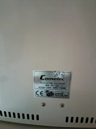 Calefactor halogeno.