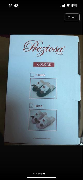 Pantofole preziosa Home donna beige/rosa