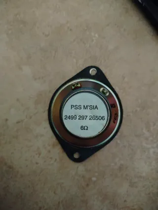 Altavoces AIWA + Radio + Fuente Alimentación