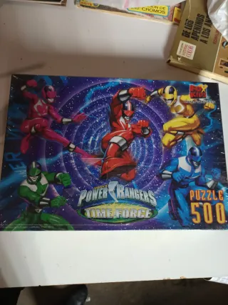 Puzzle Power Rangers Time Force 500 piezas