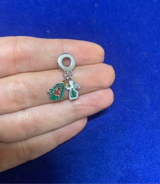 Charm Árbol Navidad Ángel pulsera Pandora collar
