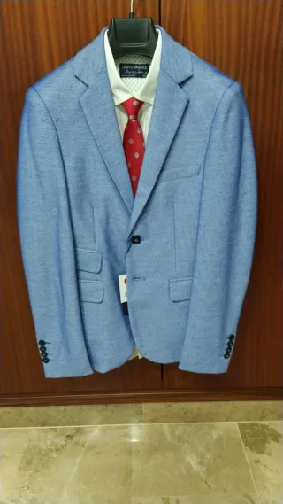 Chaqueta JZV azul juvenil