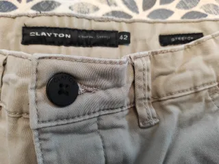 Pantaloni cargo uomo beige tg S