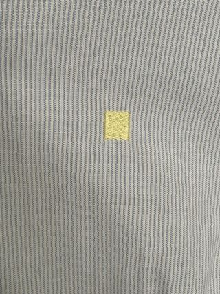 Camisa de rayas azul