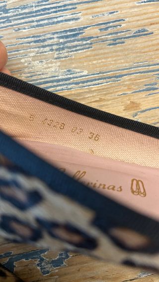 Bailarinas Pretty Ballerinas Marrón y Plata