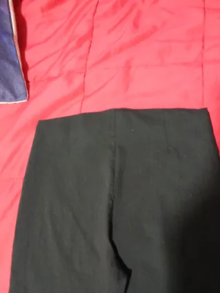 Pantalón mujer negro, elástico, tipo malla