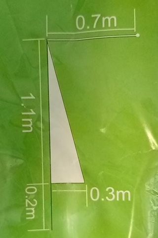 4 Banderines Decoración Jardín