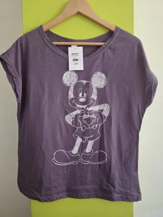 Camiseta Mickey.Talla M y L. CON ETIQUETA