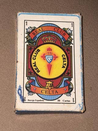 Baraja antigua Celta de Vigo
