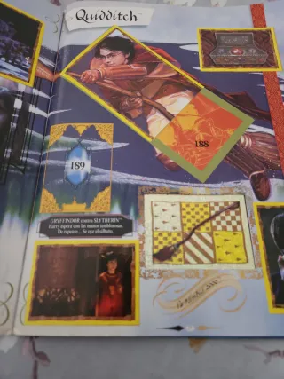 Álbum de cromos HARRY POTTER Y LA PIEDRA FILOSOFAL