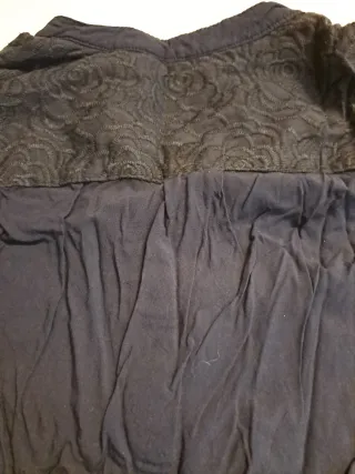 Camisa Desigual floral azul y rosa