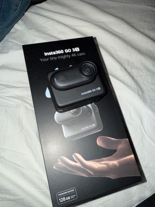 Insta360 GO 3S Cámara 4K Negra 128GB