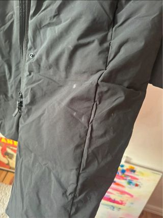 Parka Uniqlo Larga Negra