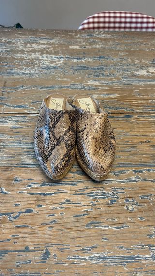 Alpargatas Gaimo Piel Serpiente