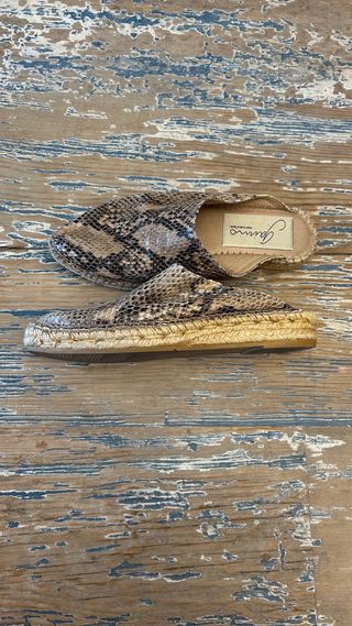 Alpargatas Gaimo Piel Serpiente