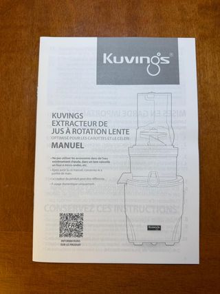 Estrattore Succo Kuvings REVO830 Nero