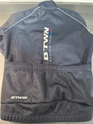 Maillot Ciclismo Niño Invierno Btwin