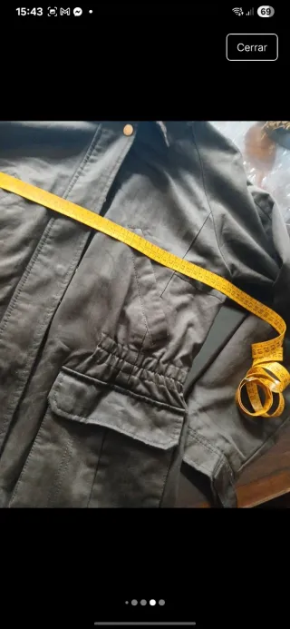 Chaquetón estilo barbour Green Coast Mujer verde