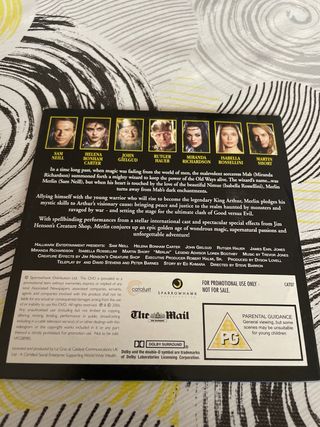 DVD Merlín: Magia y Fantasía