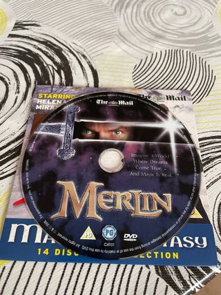 DVD Merlín: Magia y Fantasía