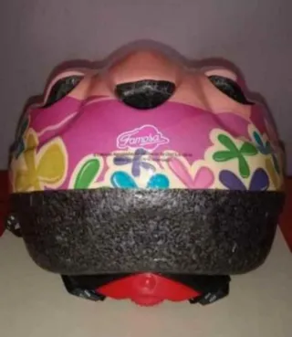 Casco infantil niña bici patinete patines