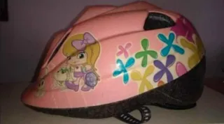 Casco infantil niña bici patinete patines