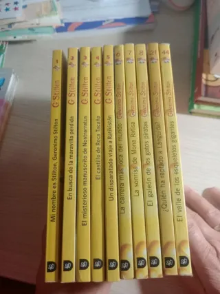 Pack de 10 libros de Gerónimo Stilton