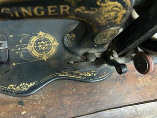 Máquina de coser Singer 12K de 1884
