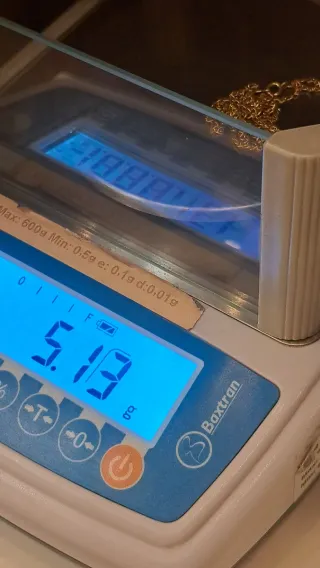 Cadena de oro 18 quilates