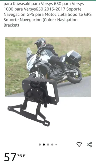 Soporte GPS Kawasaki Versys 650/1000