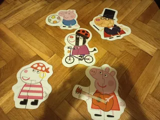 Puzzles Educa Peppa Pig y Bebé 5 Piezas