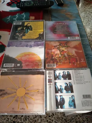 Lote 6 CDs Complices Pop Rock